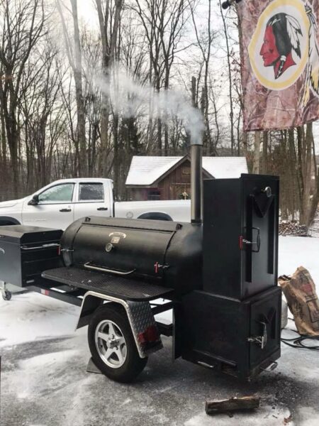 Meadow Creek TS250 Tank Smoker With Meadow Creek BBQ42 Chicken Cooker Meadow Creek TS250 Tank Smoker With Meadow Creek BBQ42 Chicken Cooker