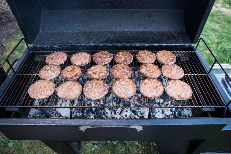 Grill Pan on Meadow Creek SQ36 Offset Smoker Grill Pan on Meadow Creek SQ36 Offset Smoker