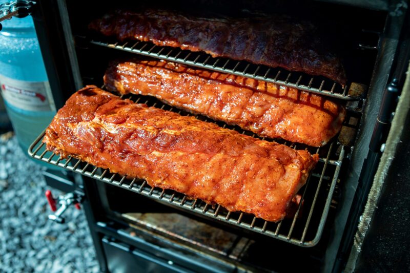 Baby Back Ribs on Meadow Creek BX25 Box Smoker Baby Back Ribs on Meadow Creek BX25 Box Smoker
