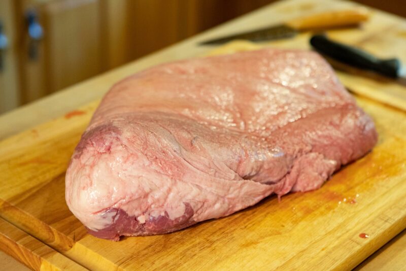Prepping Brisket Prepping Brisket
