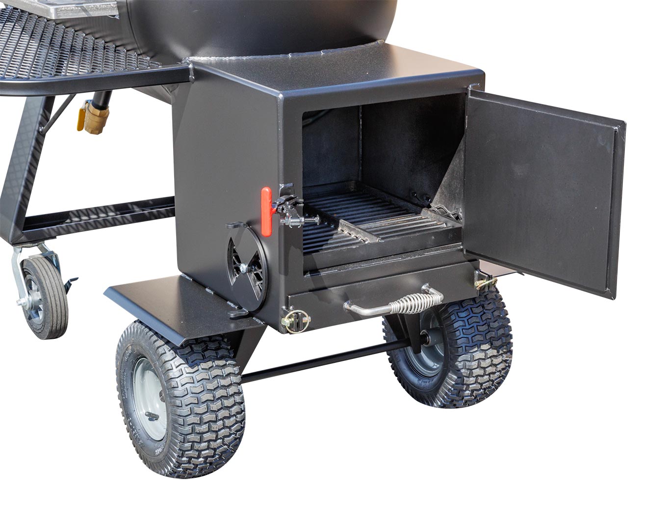 Welded Steel BBQ Smoker Grill Propane Tank 