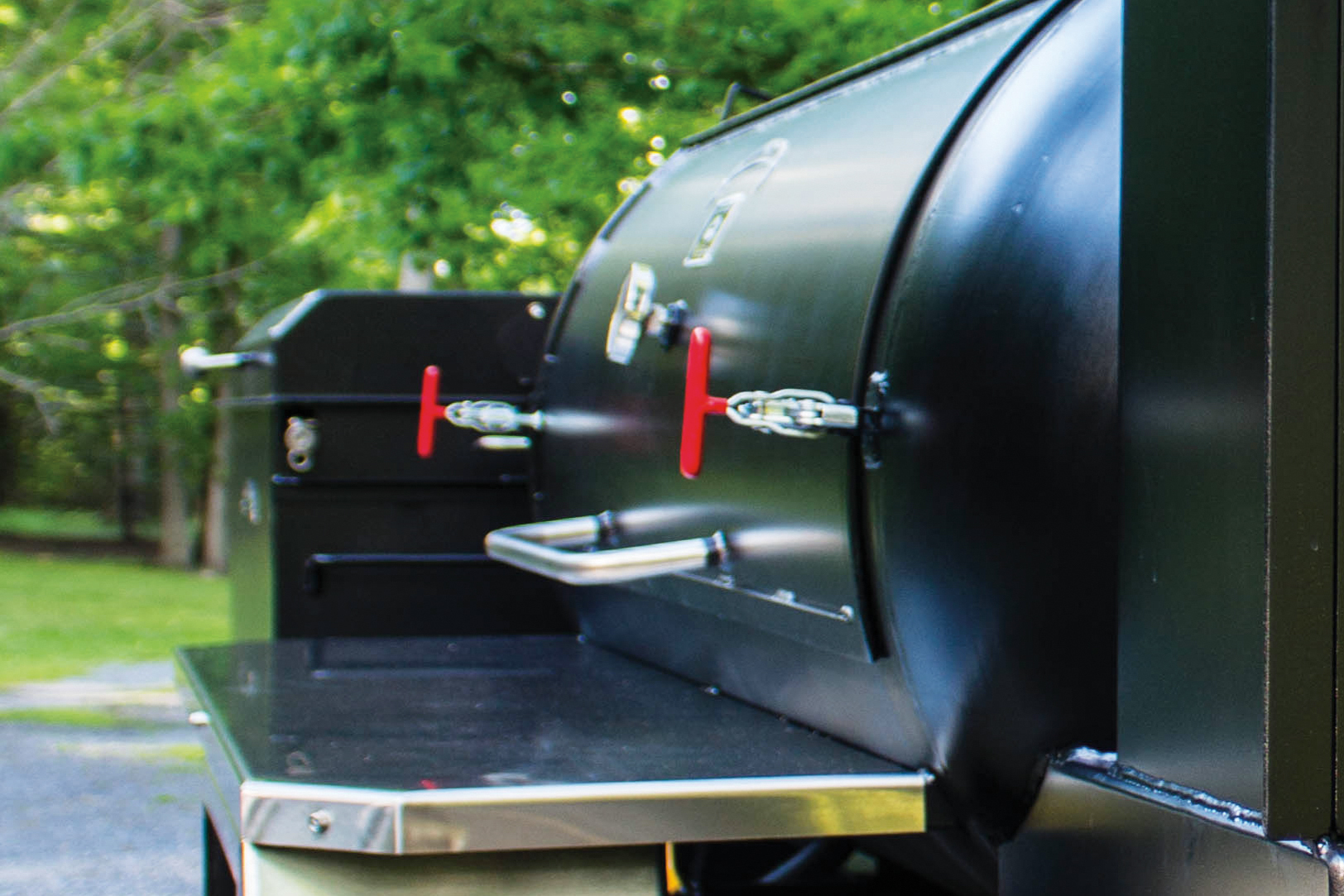 Barrel & Hitch Combo Grill and Smoker