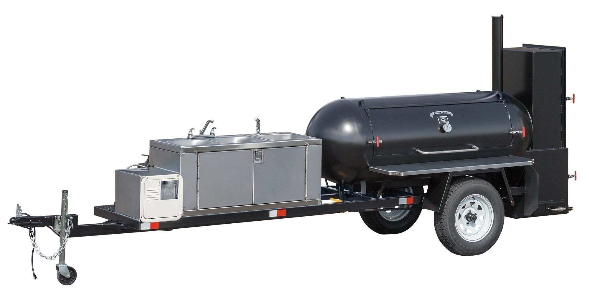 Meadow Creek TS250 Barbeque Smoker Trailer Creek Welding, LLC