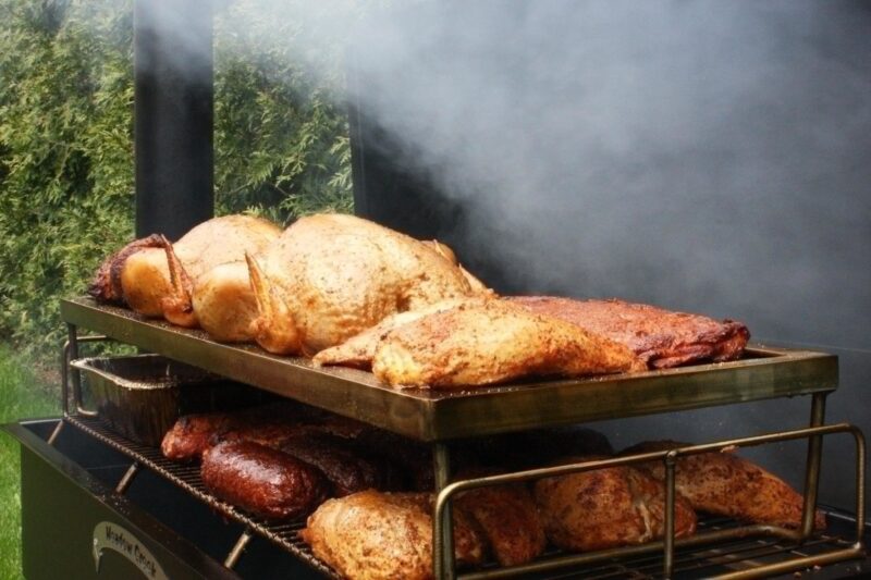 Meadow Creek SQ36 Offset Smoker Second Tier Grate