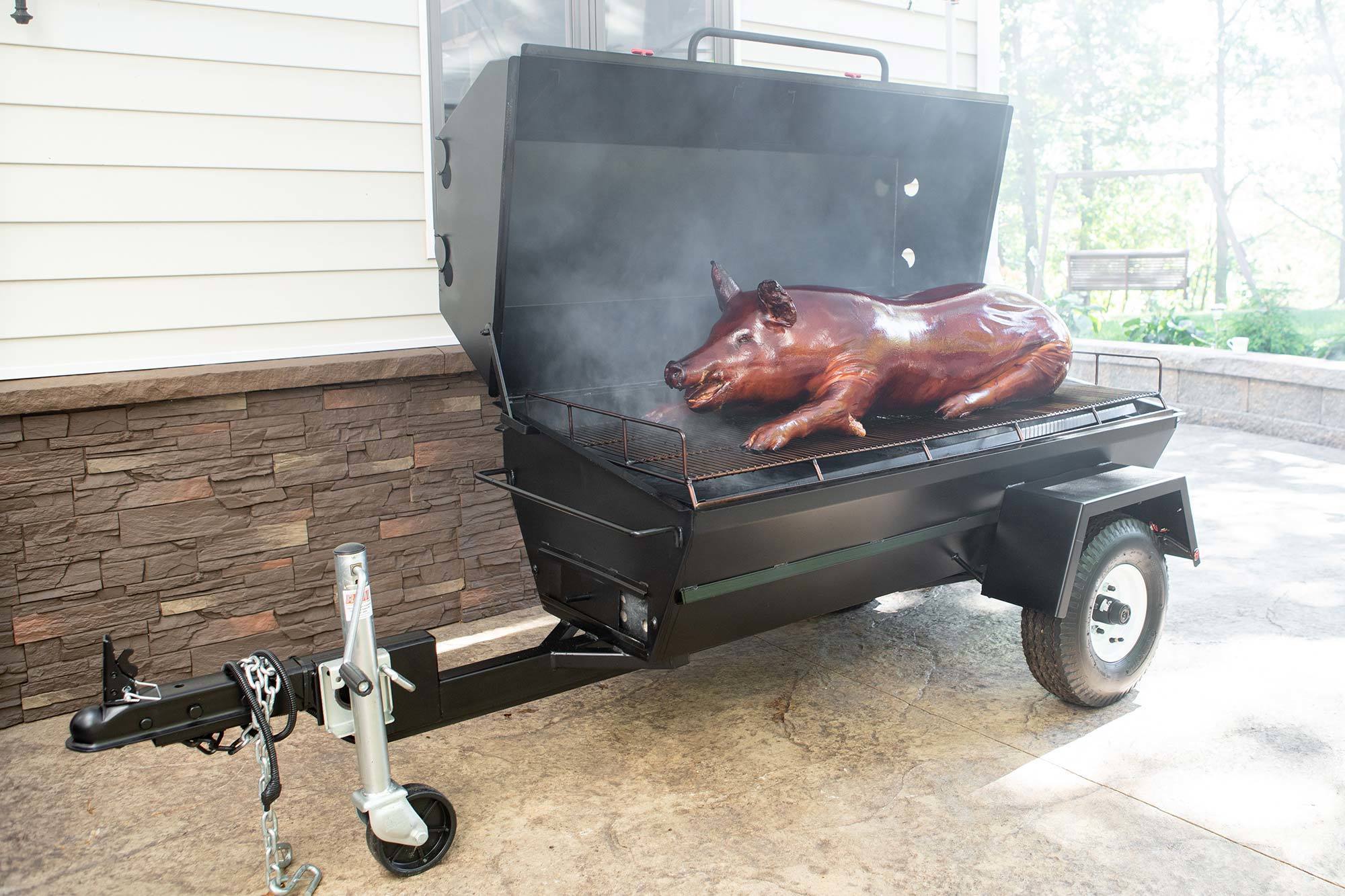 Roast A Pig In Meadow Creek Roaster