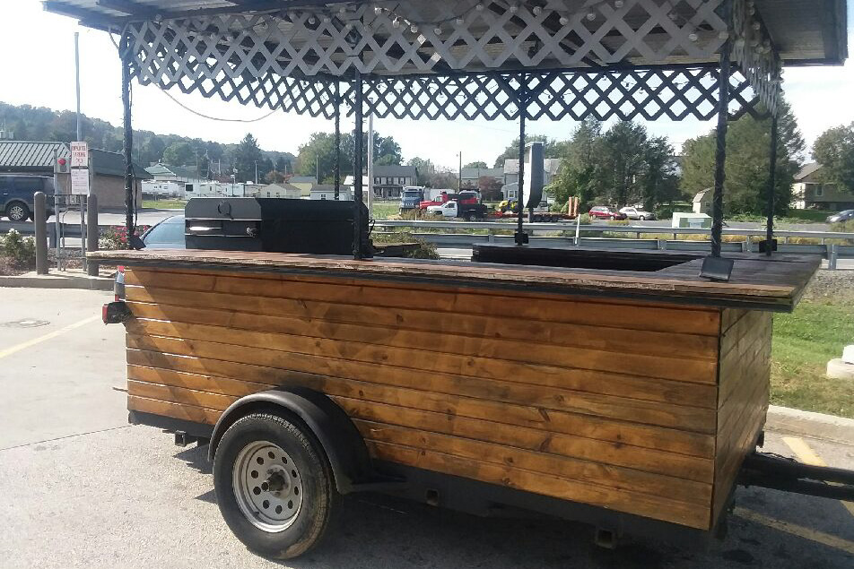 Trailer with Meadow Creek_BBQ42 Barbecue Smoker Trailer with Meadow Creek_BBQ42 Barbecue Smoker