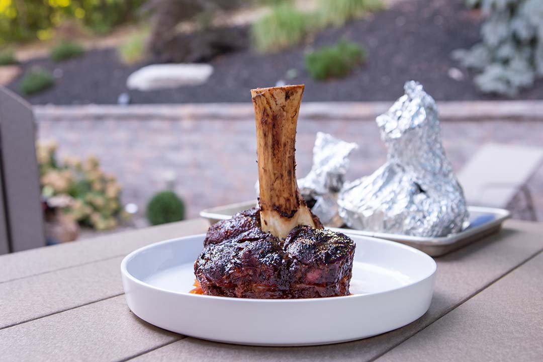 Smoked Beef Hammer Recipe on the Meadow Creek BX25