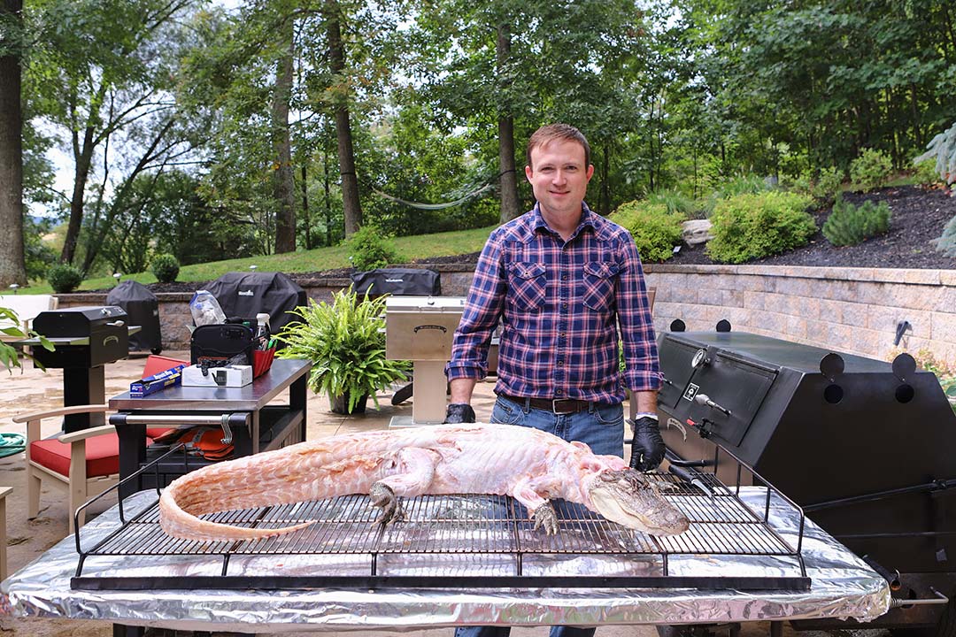 Cooking a Whole Alligator Cooking a Whole Alligator