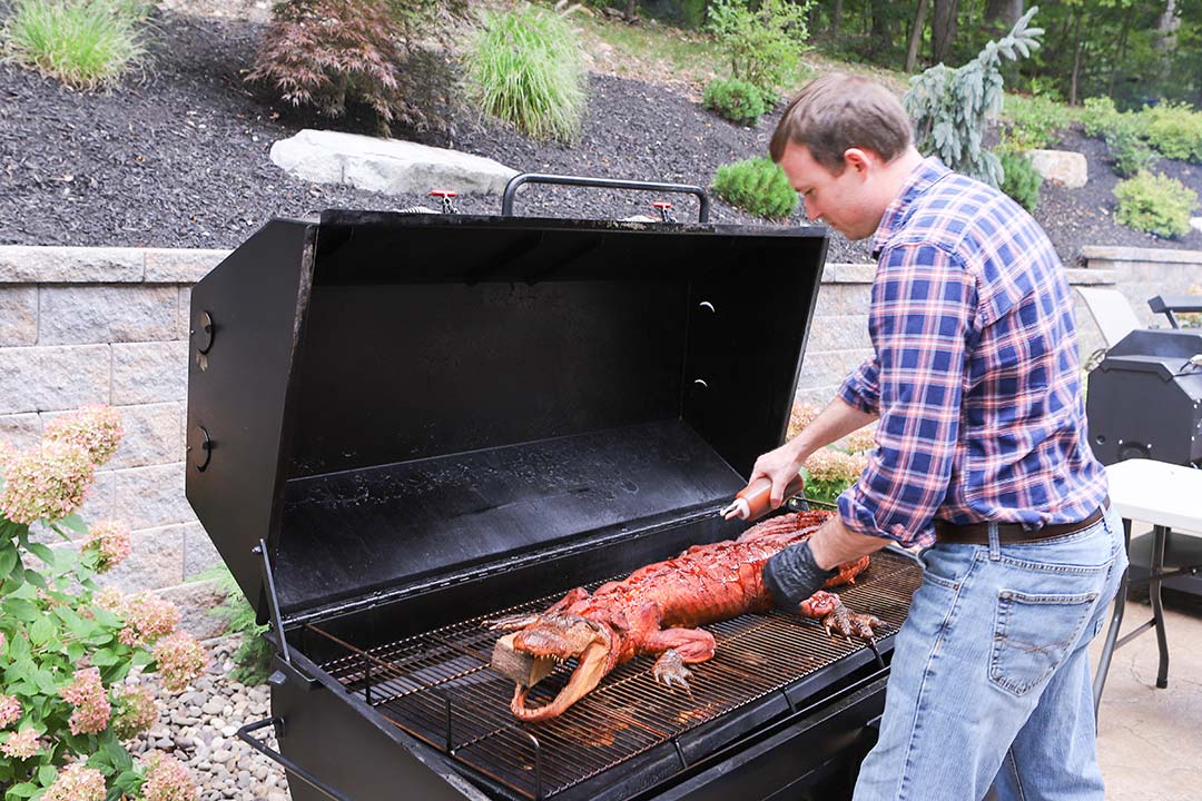 Smoked Alligator on Meadow Creek PR Smoked Alligator on Meadow Creek PR