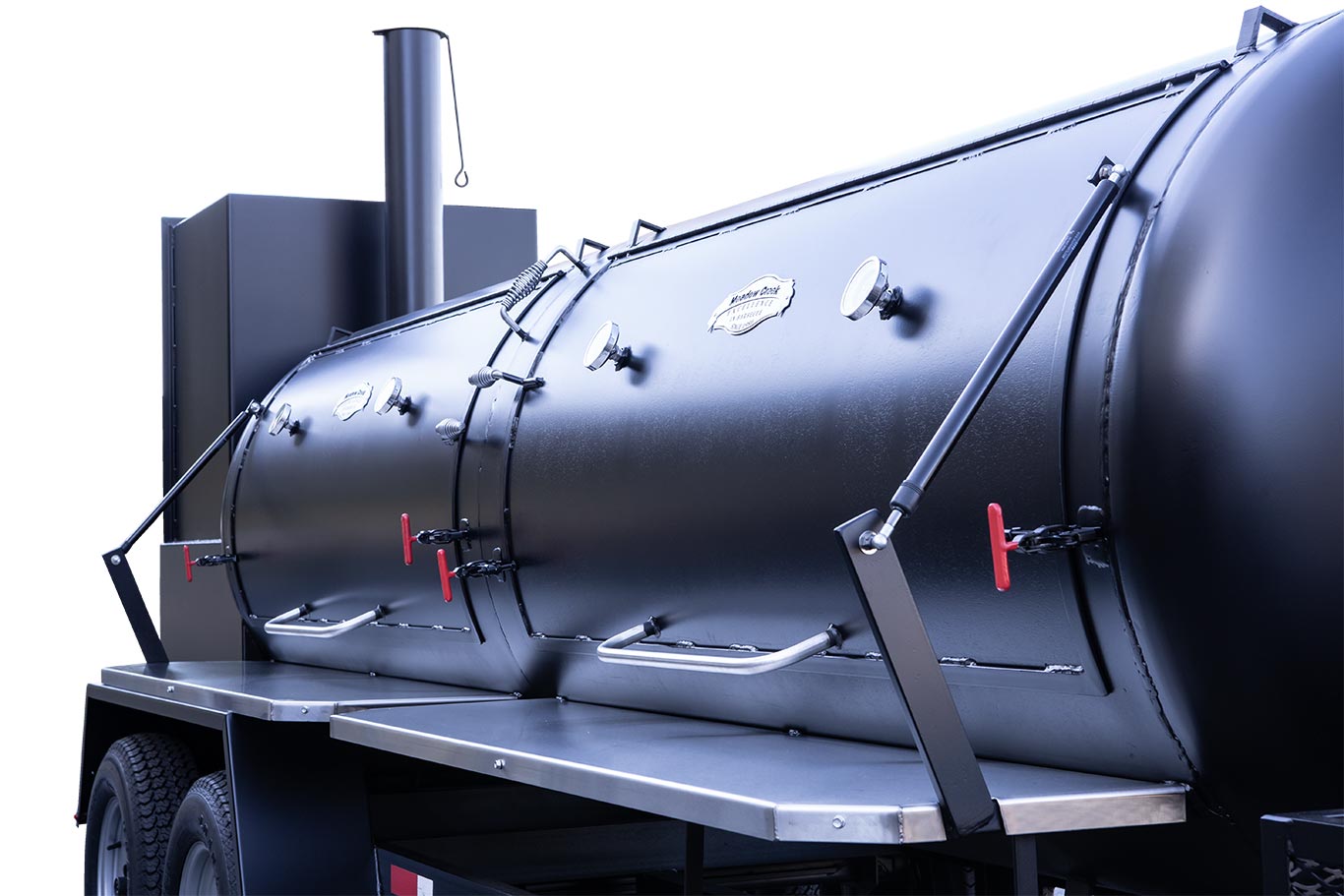 Meadow Creek TS1000 With Optional Stainless Steel Exterior Shelves