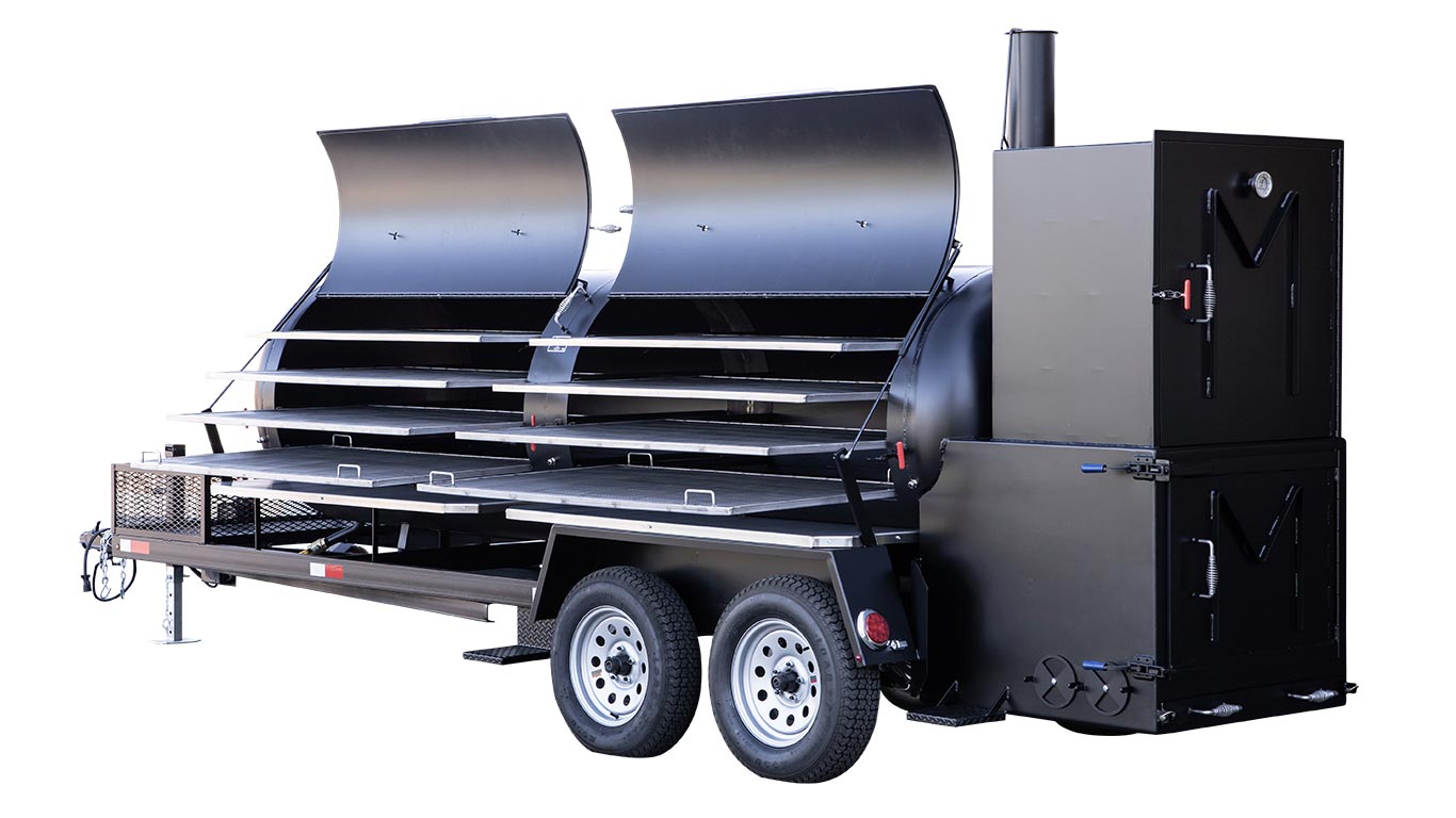 Meadow Creek TS1000 Barbeque Smoker Trailer - Meadow Creek