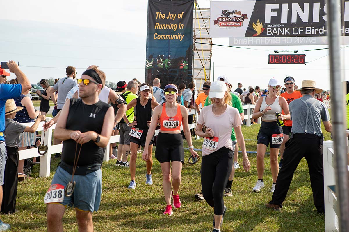 Bird-in-Hand, PA Half Marathon Story